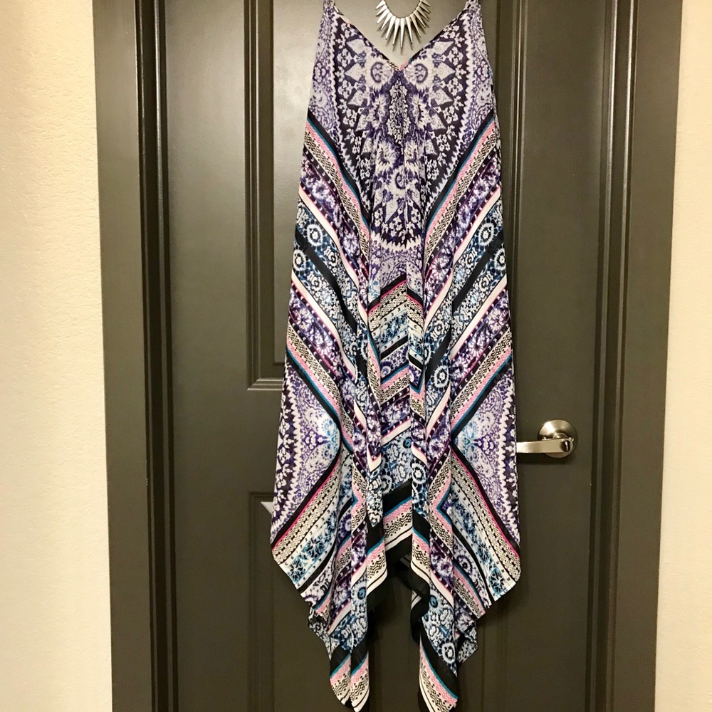 Express dress and necklace